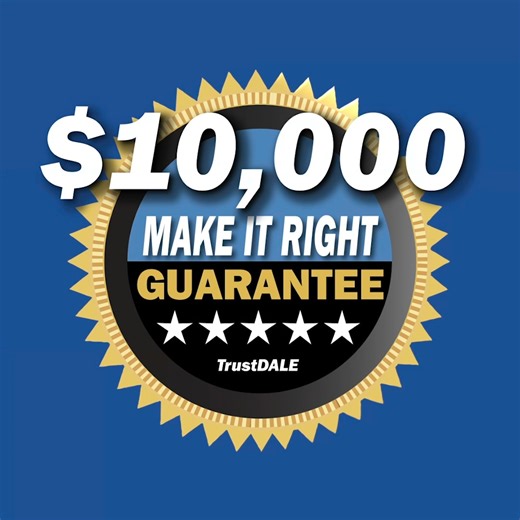 TrustDALE on Instagram: "💡Need a reason to use TrustDALE.com when you're doing home repairs or renovations? ✅ How about 10,000 reasons? #TrustDALE #MakeItRightGuarantee #TrustDALEpartners"