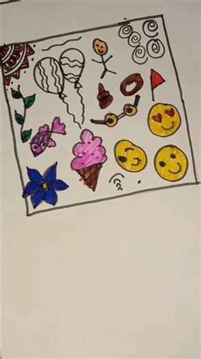 Cute small doodles ideas #shortsfeed #art #creativestyle #beautiful