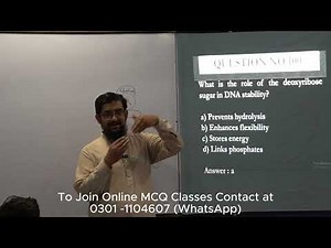 MCQs of Biological Molecules