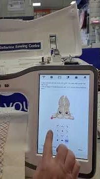 Two Point Embroidery Positioning function in the Brother Stellaire XJ2