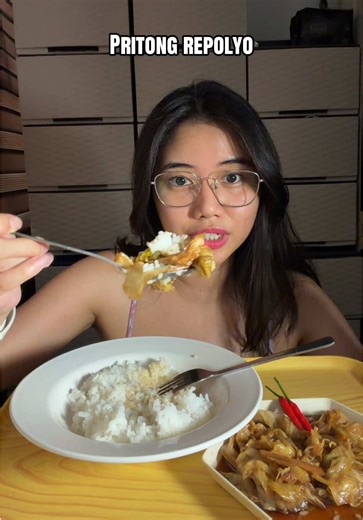 Pritong Repolyo: Pinoy Mukbang Delight