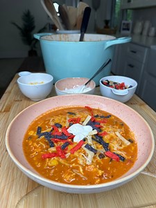 173K views · 1.4K reactions | Almost done editing the video tutorial but here’s the recipe before that https://melissajorealrecipes.com/creamy-chicken-tortilla-soup/ #tortillasoup #chickentortillasoup #creamytortillasoup #soupseason | Melissajorealrecipes | Facebook
