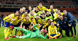 Sverige klart för VM – se glädjescenerna