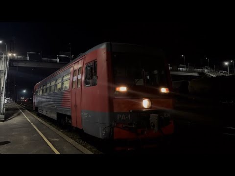 Ра-1 0034 отправляется с Сухиничей Главных ранним утром