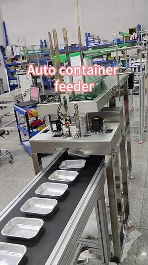 Automatic Container Feeding System for Filling & Packaging Line