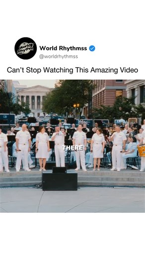 World Rhythms on Instagram: "🎶⚓ The US Navy’s performance of The Wellerman is absolutely stunning! 🌊✨ The harmonies, the power, and the pride they bring to this timeless sea shanty are unmatched. A truly unforgettable moment of music and energy! 🎤🇺🇸💙 #usa #music #song #live #wellerman"