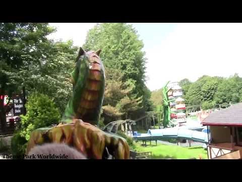 Dragon Flyer Front Row On Ride POV - Camelot Theme Park