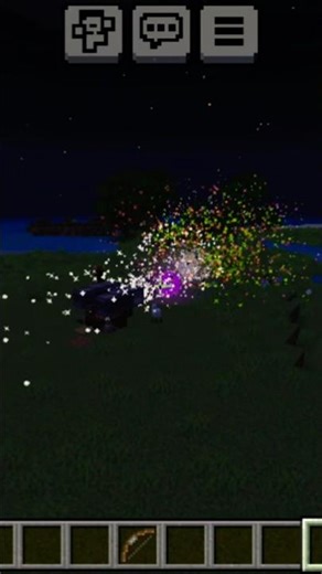 [Minecraft] Fire work machine. #minecraftshorts #minecraft