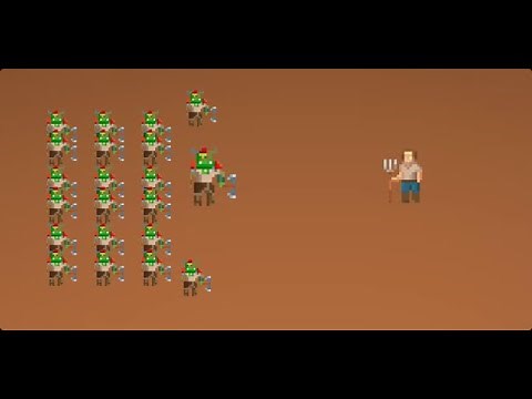1 HUMAN VS ORC VILLAGE - WorldBox