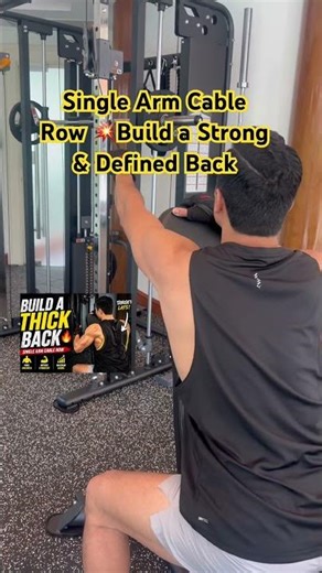 Single Arm Cable Row 🔥 Build a Strong & Defined Back#fitwithparvej #motivation #backworkout #fitness