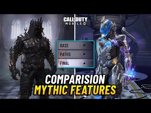 Mythic Templar & Spectre All Features & Upgrades Comparision COD Mobile