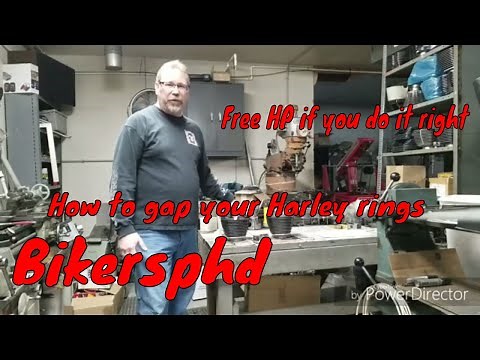 How to gap the rings on your Harley
