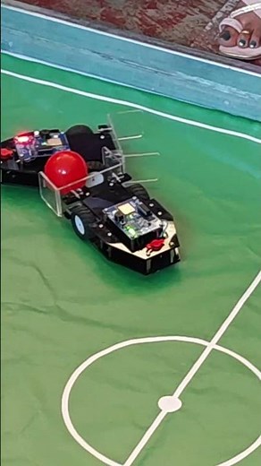 KIDS diy Robo soccer ⚽ #robot #electronics #robosoccer