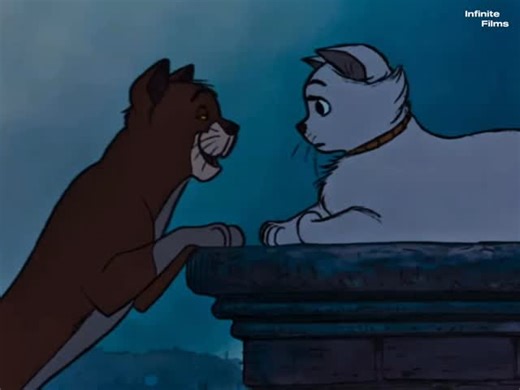 Infinite Films on Instagram: "The Aristocats was the last Disney animated film approved by Walt Disney before his death in 1966, giving it a special place in the studio’s history. When the film was released in 1970, it reflected a time of change for Disney animation, as the studio began to develop new creative approaches while continuing the storytelling traditions established by Walt himself. The Aristocats (1970)"