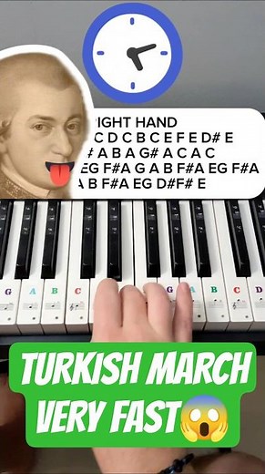 Turkish March at 2X Speed! 🚀 Mozart Goes FAST!