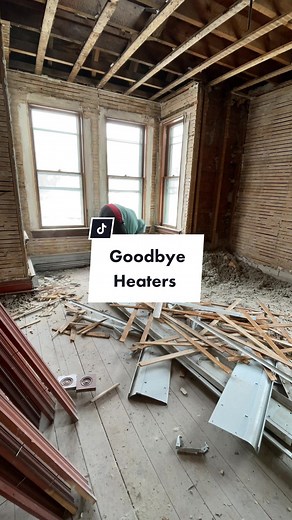 Removing Baseboard Heaters for a Renovation Project