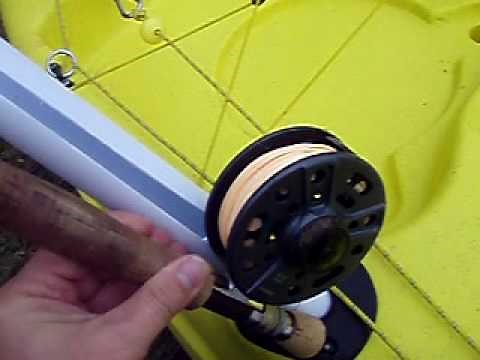 Kayak Fly rod holder - Part 2 - How to make