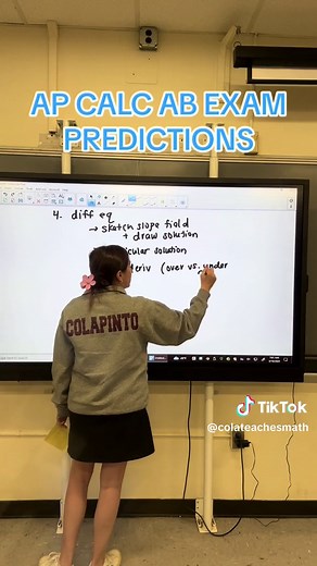 AP Calc AB Exam Predictions for Monday!