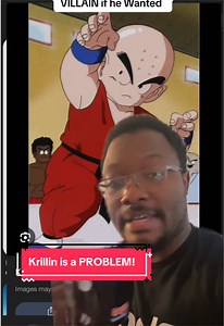 If I had Krillin’s powers from the DBZ anime, I’d be a VILLAIN (Reposting because the original was muted…🙄 this is MY original content being re-uploaded) #greenscreen #anime #dragonballz #dbz