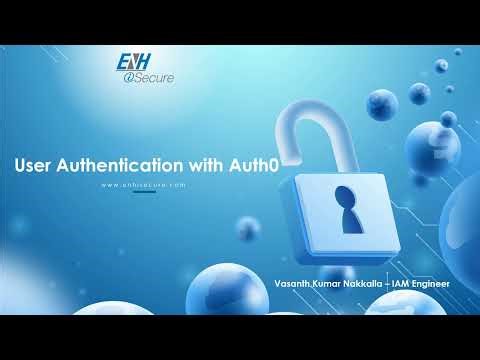 ENH iSecure: User Authentication with Auth0 - Presentation