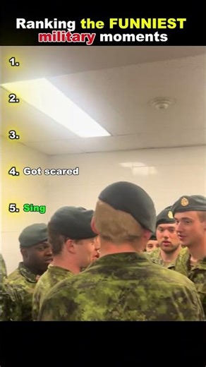 Ranking the FUNNIEST military moments!💂‍♀️