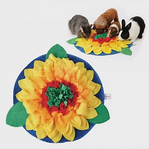 Sunflowerz Snuffle Mat— Washable & Soft Mat for Dogs, Cats, Rabbits, and Other Small Pets!