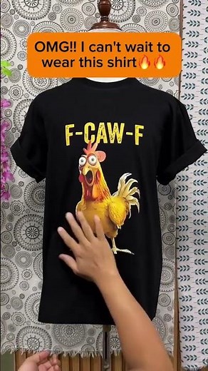 F-Caw-F Chicken T-Shirt - The Funniest Shirt You’ll Wear This Year
