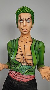 When brook starts playing zoro starts dancing #zoro #roronoa #onepiece #cosplay #art | Virginia Frank