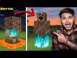 Testing Minecraft Secret Myths That Are 100% Real !