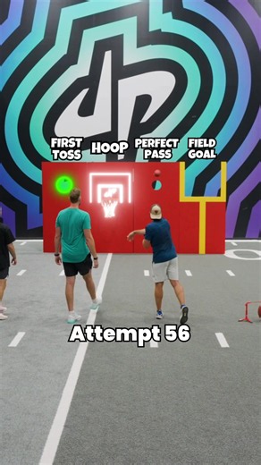 4 in a Row Football Challenge - Dude Perfect Style