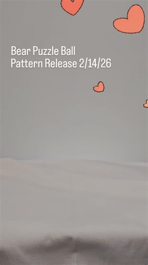 The Amish Puzzle Ball Bear is in the book and will be released on Valentines day! I'm so excited to share this with you guys! | Andie's Hook Up