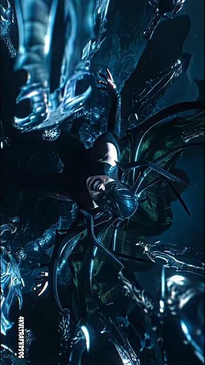 Hela Entry & Fight Scene 🖤 Marvel’s Deadliest Villain | #marvelshorts #shorts #hela #viral #trending