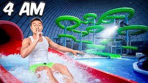 Overnight in the Largest Indoor Water Park | Jeffrey Bui