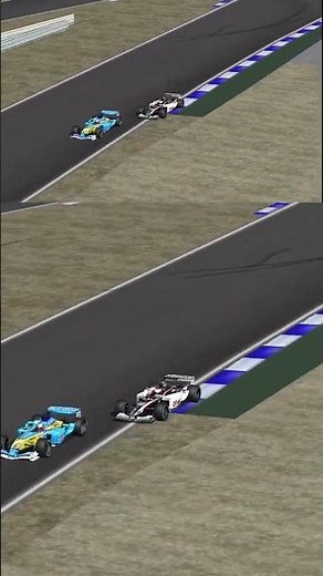 Jos Verstappen vs Fernando Alonso at Hockenheim GP – F1 2003