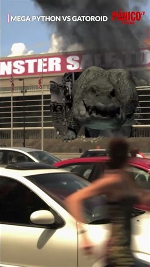 No Son Huevos… Son Una Invasión. MEGA PYTHON VS GATOROID #peliculas #terror #acción