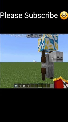 scary build hack 😨 #minecraft​​ #shorts​​