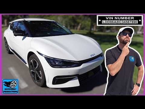 KIA EV6: Easily Find Your VIN, Build Date, Motor Number, Paint Code & Tyre Info