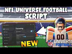 *NEW* NFL Universe Football Script (PASTEBIN 2026) (AIMBOT , AUTO MAG, AUTO TACKLE , INF JUMP )