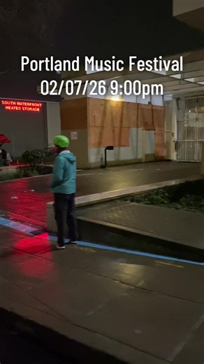 No gas tonight! #portlandmusicfestival2026 #iceout #pdx #community