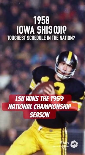 Lsu wins the 1959 national championship season