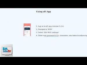 How To Change Xfinity Gateway Wi-Fi Password – XFi App & 10.0.0.1