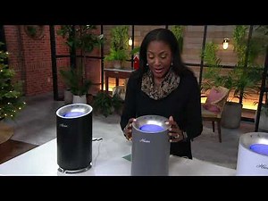 Hunter Digital Tower Air Purifier with EcoSilver and HEPA Filter on QVC