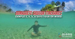 SAMPLE DUMAGUETE - SIQUIJOR ITINERARIES for 3, 4, 5, 6 Days Tour or More   Tourist Spots to Visit!