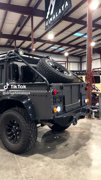 Meet the Spectre. Custom Land Rover Defender 110 Crew Cab by HIMALAYA #LandRover #DriveHimalaya #LandRoverDefender #defender110