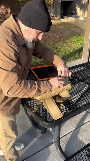 30W Portable Solar Power Bank. #solar #powerbank #outdoors #tiktokshopholidayhaul