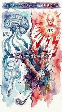 「ゴルフのイップスをポリヴェーガル理論で解明する」「神経系から見た真実のメカニズムと科学的改善法」「イップスは『弱さ』ではない。