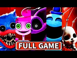 POPPY PLAYTIME CHAPTER 1-5 - Full Gameplay Walkthrough (4K60FPS)