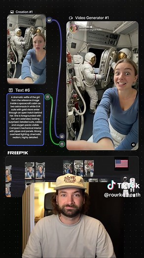 Creating AI Videos with Freepik Spaces Tutorial