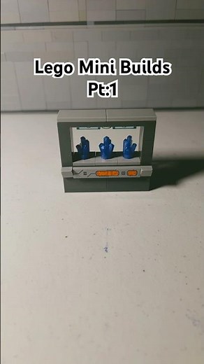 Lego Mini Builds part 1 #lego #starwars #legostarwars #fyp