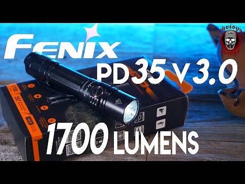 The UPGRADED Fenix PD35 V3.0 EDC/Tactical Flashlight- Chrispy Review!